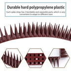 43CM Plastic Anti-Bird Spikes Bird Repeller Anti-theft Bird Proof Prevent Pigeon Cat Thorn Boxed Package Pest Control Tools