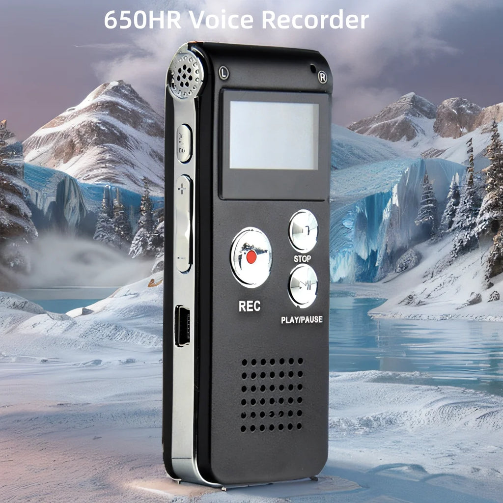 8GB mini digital recording pen, 650HR intelligent playback MP3 player, USB multifunctional audio external recording pen.
