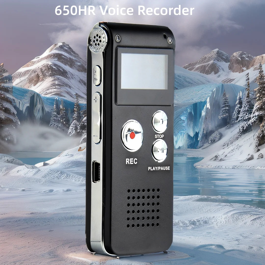 8GB mini digital recording pen, 650HR intelligent playback MP3 player, USB multifunctional audio external recording pen.