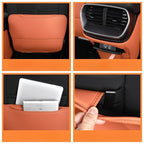 For BYD Sealion 7 Sea lion 07 EV 2024 2025 Accessories Leather Car Front Seat Rear Anti Kick Dust Board Pad Frame Cover Interior
