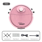 Vacuum Cleaner USB Charging Sweeping Robot Mop Machine Pet Hair Hard Floor Carpet Home Smart Sweeping Suction Cleaning Appliance