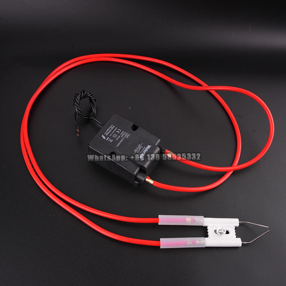 Burner Igniter 230V Voltage Pulse Ignition Transformer Fuel Oil Heater Waste Oil Burner Ceramic Ignition Electrode Ignitor Cable