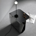Nordic Metal Creative Sofa Side Table Coffee Table Living Room Modern Bedroom Light Luxury Storage Bedside Table Small Tables