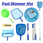 Telescopic Pond Bathtub Pool Cleaning Nets Debris Salvage Mesh Swimming Pool Cleaner Skimmer Leaf Catcher Net Bag with Rod
