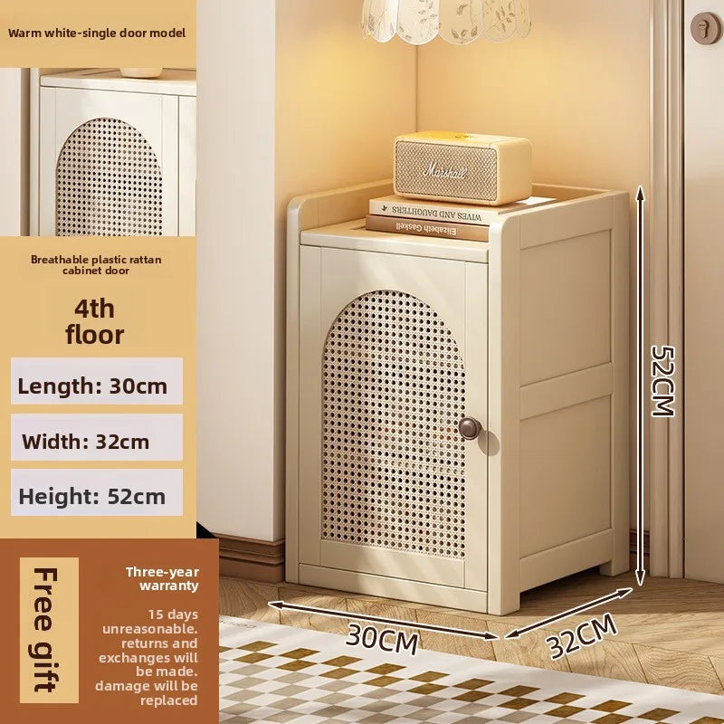 shoe cabinet multi-layer dust shoe rack large capacity double door shoe storage rack