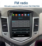 4G+64G Stereo Android 15 For Chevrolet Cruze J300 2008-2014 for Tesla Style Car 4G GPS Navi Player Radio Carplay 2 Din Autoraido