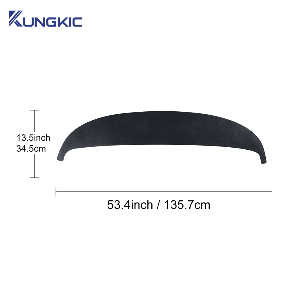 Anti-UV Dash Mat for Tesla Model Y Juniper 2025 2026-up Sunshade Protector Non-slip Accessories Top Flannel Dashboard Cover Pad