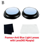 For Quest 3 Lens NO Myopia Anti-Blue Light Lens VR Glasses Lens Protection Frame For Meta Quest 3 Accessories Disassemble