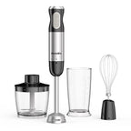 BioloMix 1000W 4-in-1 Immersion Hand Blender | Chopper, Whisk & Smoothie Cup