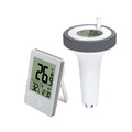 BRAND Digital Wireless Indoor Outdoor Floating Pool Thermometer Swimming Pool Bath Water Spas Aquariums Temp Monitor Time Clock