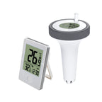BRAND Digital Wireless Indoor Outdoor Floating Pool Thermometer Swimming Pool Bath Water Spas Aquariums Temp Monitor Time Clock
