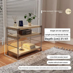 Japanese-style Multi-layer Storage Rack Floor Bookshelf Simple Kitchen Shelf Storing Microwave Home Organization Accessories