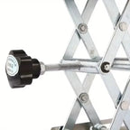 Adjustable Stainless Steel Lifting Table, Suitable for Woodworking and Carving - Durable Compact Design Manual Height Adjustment