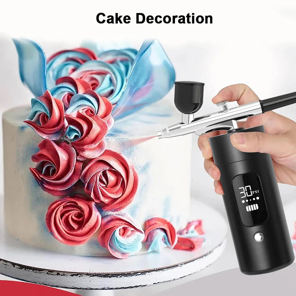 Airbrush with Compressor Airbrush Painting Mini Spray Gun for Painting Electric Paint Gun Airbrush Compressor Paint Spray Gun