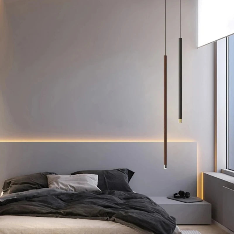Kitchen Island Table Hanging Lamps Indoor Corner Droplight Bedroom Bedside Pendant Lights Fashion Bar LED Chandelier Decoration