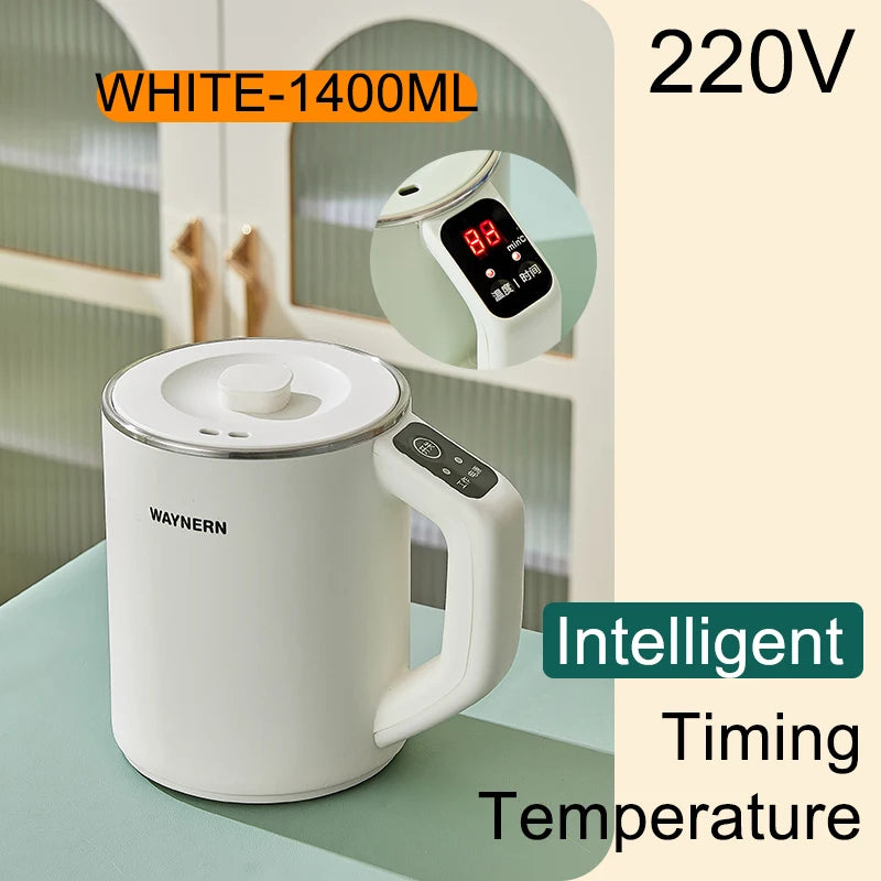 Mini electric boiling cup Small one person electric boiling cup Portable Congee  Boiling cup Automatic heating cup
