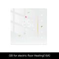 Moes Thermostat WiFi Wireless Room Temperature Controller of Water/Electric Floor Heating Gas Boiler Humidity Tuya Work Alexa