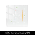 Moes Thermostat WiFi Wireless Room Temperature Controller of Water/Electric Floor Heating Gas Boiler Humidity Tuya Work Alexa