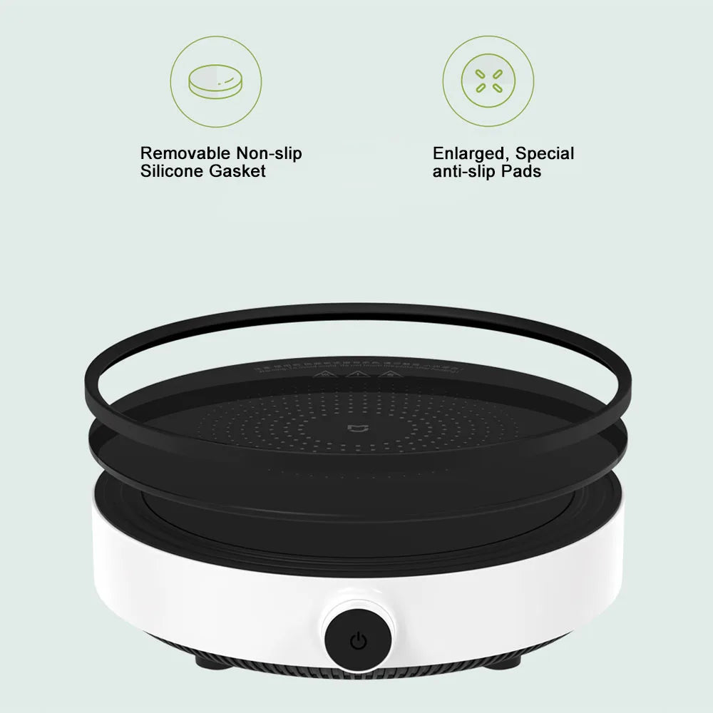 XIAOMI MIJIA Induction Cooker Youth Edition,Control Knob With LED Light,2100W 9-level Adjustment,220V Electric Induction Cookers