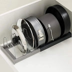 Compartments Pot and Pan Organizer Kitchen Cabinet Pantry Baking  for Cutting Boards/Plates/Baking Utensils