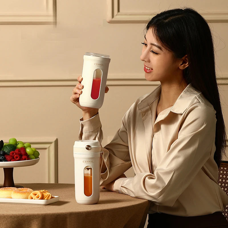 Z30 USB Electric Portable Fruit Blender 350ML Charging Small Quality Home Mini Multi functional Fruit and Vegetable Juice Cup