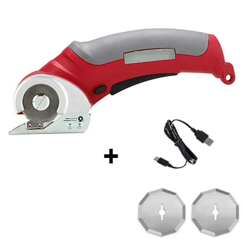 Cordless Electric scissors for fabric cutting Cloth USB Rechargeable Lithium Leather Sewing scissors Cutting Fabric tools