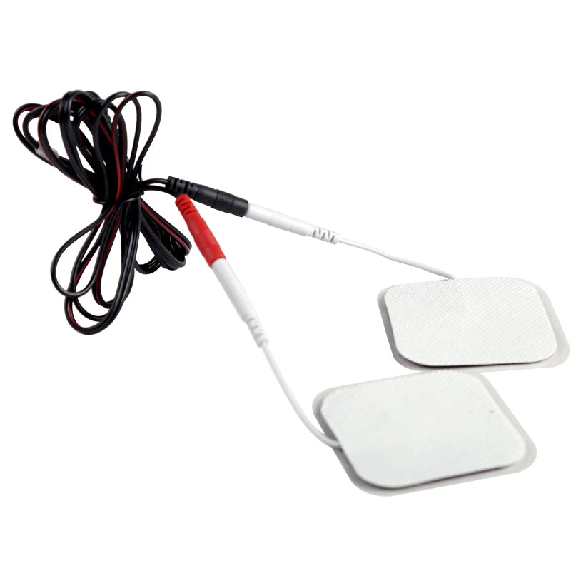 Electrode TENS Unit Lead Wires Connector Cables Relaxation Electrode Lead Electric Shock Wires Cable For Ems massager Therapy