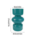 Glass Flower Vase Creative Vase Decorative Hydroponic Flower Container Nordic Style Flower Vases Desktop Flower Bottle Decor