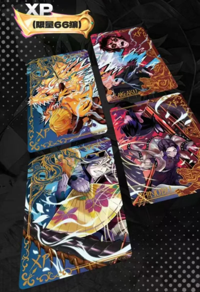 Genuine Demon Slayer Vol.6 Journey Trading Collection Card Treasured Blind Bags Animation Card Children's Toys Holiday Gifts