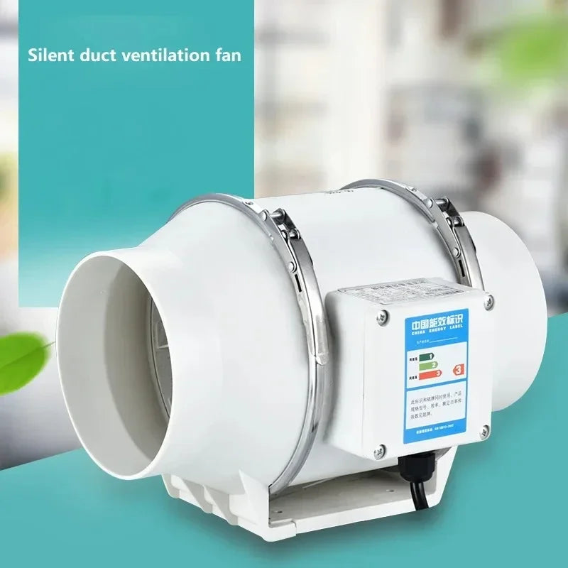 Exhaust Fan Home Mute Inline Duct Fan Bathroom Exhaust Fan Ventilation