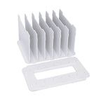 7 Tier Desktop Organizer Paper File Holder Document Storage Rack Office Home NEW