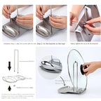 Kitchen Countertop Pot Lid And Spoon Rest Stainless Steel Holder Rack With Draining Tray Utensil Storage Stand Washing Basket