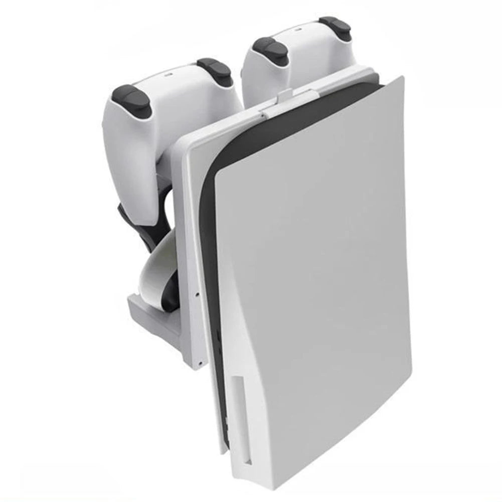 Controller Charger Hanging Game Controller Charger Station Storage Earphones Bracket With Display Light for PS VR2 PS5