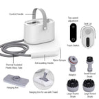 1200W Handheld Steam Cleaner High Temperature Pressurized with Brush Heads for Car Kitchen, Oven, Washer Furniture Cleaning