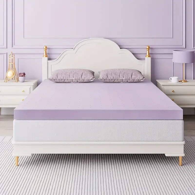Maxzzz 2inch Mattress Topper, Twin to King, Premium Firm Memory Foam Mattress Topper,Cooling & Gel-infused,High-Density Bed Pads