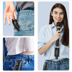 EMX-1 Wireless Monitoring System, Portable UHF Rechargeable Wireless System for Musical Instruments, Dynamic Wired Microphone
