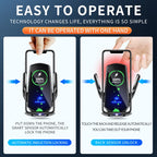 Car Cell Phone Holder Wireless Charger Strong Rotatable For Kia EV6 2021-2024 Mobile Support For Car Auto Interior Accessories