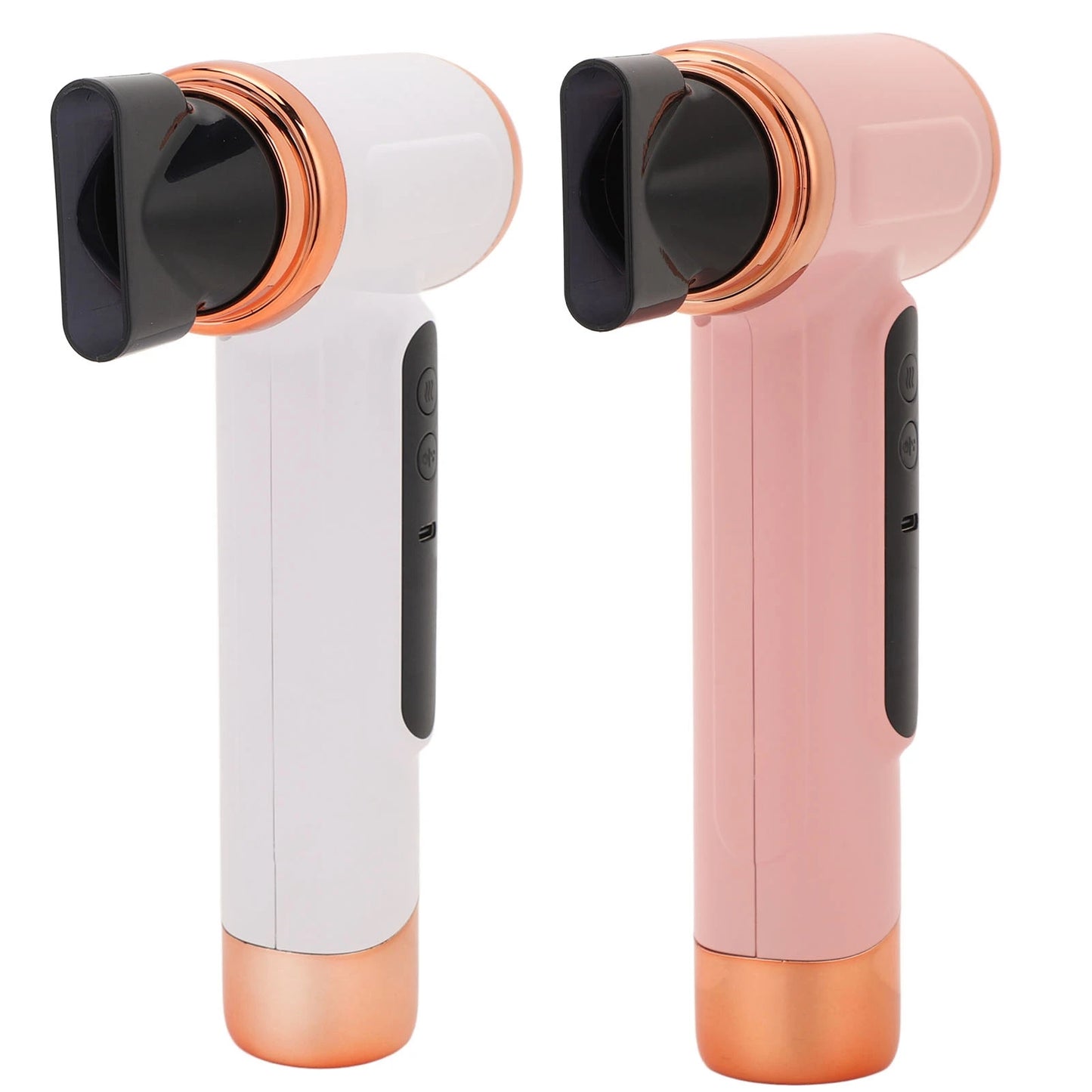 Hot and Cold Air Hair Dryer Multi Modes 15000mAh Lightweight Ergonomic Grip Cordless Hair Dryer 200W with Nozzle for Home