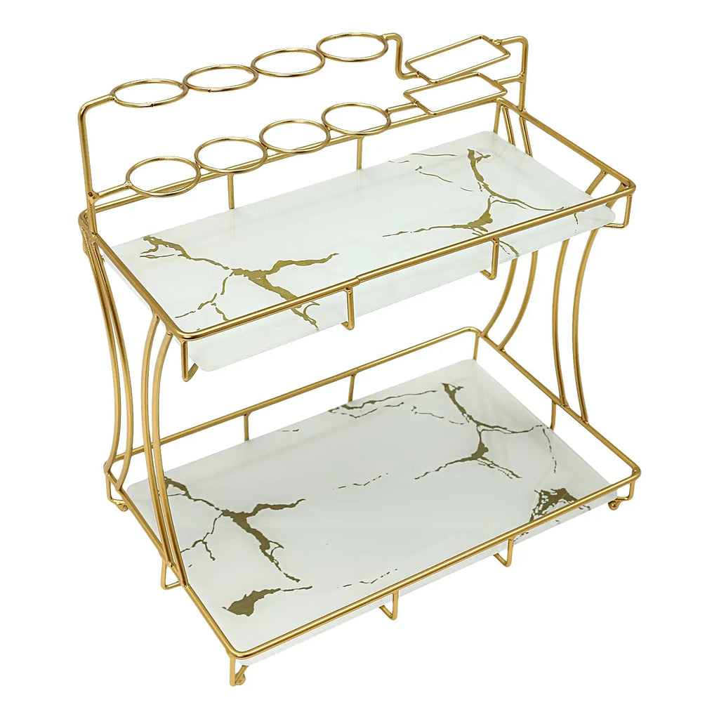3 Tier Dresser/Bathroom Organizer Countertop Perfume Makeup Organizer Skincare Cosmetics Storage Display Rack, Vanity Tray Dress