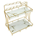 3 Tier Dresser/Bathroom Organizer Countertop Perfume Makeup Organizer Skincare Cosmetics Storage Display Rack, Vanity Tray Dress