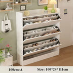 Simple Flip Bucket Shoe Cabinet Entrance Ultra-thin Shoe Cabinet Large Capacity Simple Storage Rack Indoor Shoe Storage Cabinet