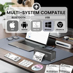 Bluetooth Thermal Shipping Label Printer - Wireless 4x6 inch Portable Label Maker for Various Systems | AlluCanFind