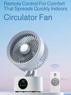 Smart USB Household Air Circulation Fan Outdoor Desktop Shaking Coolin
