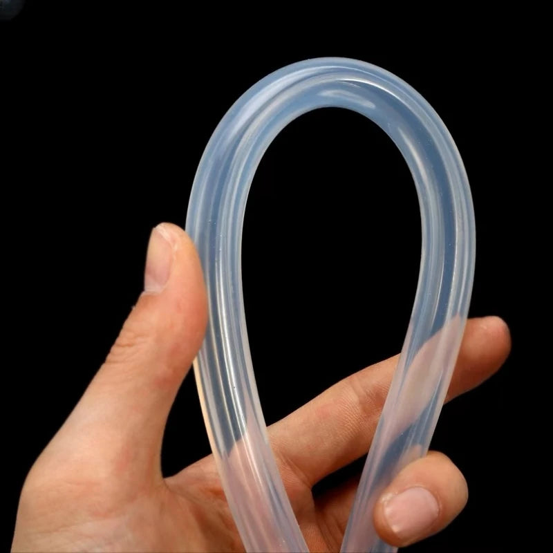 1/5/10M Food Grade Transparent Silicone Rubber Hose ID 0.3 0.5 0.7 0.8 1 1.2 1.5 1.6 1.8 2 2.5mm Flexible Nontoxic Silicone Tube