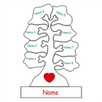 Wooden Family Tree Puzzle,Personalized Customized Free Engraving Custom Name Christmas Tree,Desktop Ornament Decorations Gifts