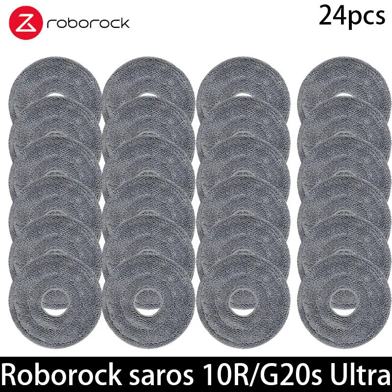 Roborock Saros 10R/G20S Ultra  Accessories Brush Hepa Filter Mop Cloth Dust Bag Spare Parts