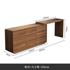 Desk Organizer Bedroom Dressing Table Mirror Bedside Modern Wood Makeup Table Storage Nordic Vanitys Para Maquillaje Furniture