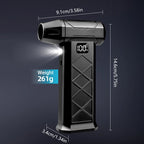 Xiaomi Turbo Jet Blower 800000RPM Brushless Motor Outdoor Powerful Air Blower Handheld Blower Rechargeable Thrust PC Tool