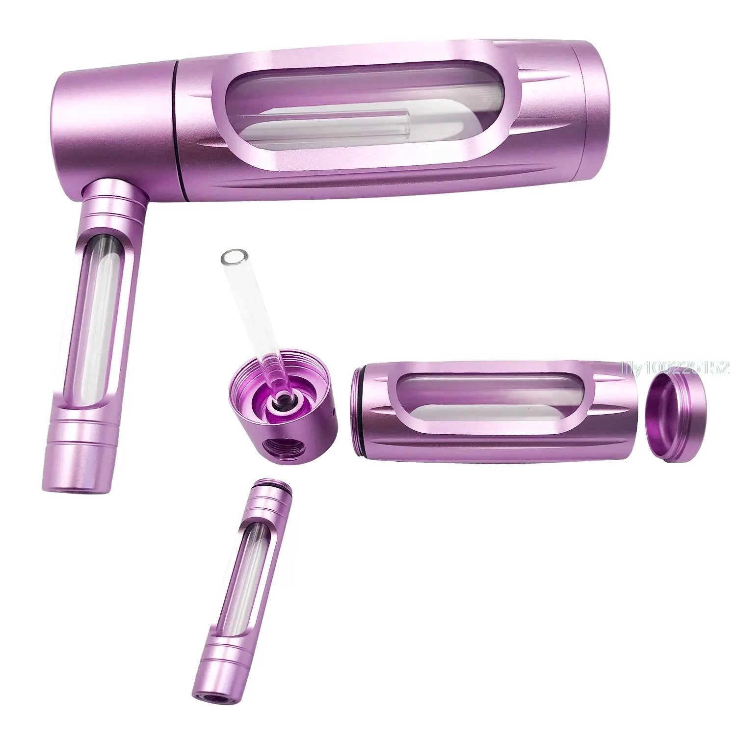 Metal Portable Hookah Pipe - Mini Water Filter Shisha for Tobacco Smoking, Healthier Design with Travel Case (Ideal Gift) hookah