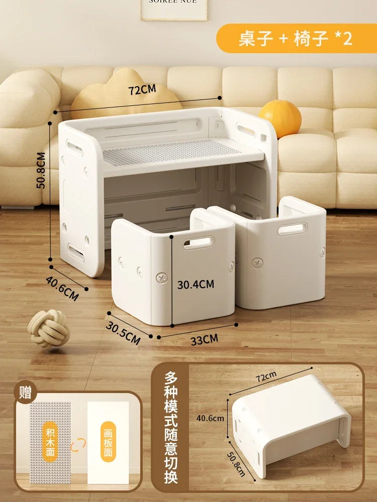 Children Desk Kids Furniture Study Domestic Table Small Desk Children's Bedroom School Appliance Biurko Dla Dziecka Set Desk
